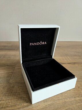 Pandora empty gift jewelry box.